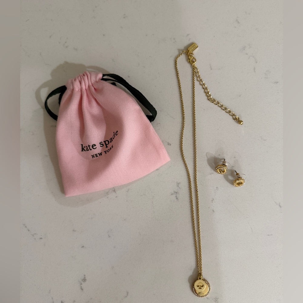 Kate Spade Necklace and Earrings
